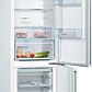 Bosch Serie 4 Refrigerador combinado de libre instalación 203 x 60 cm Blanco, Total NoFrost · KGN39VWDC - Miniatura 2