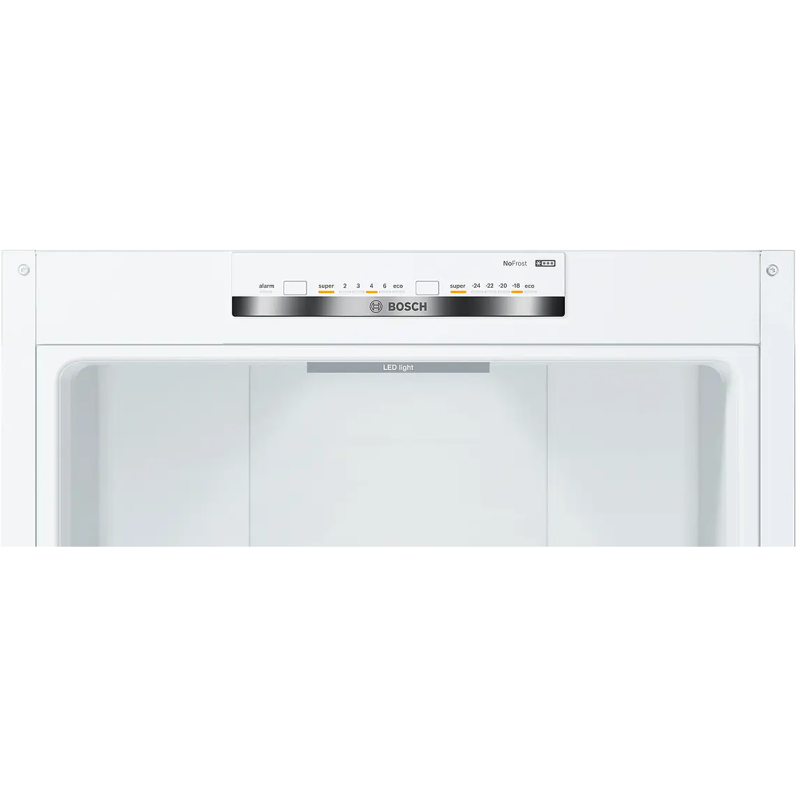 Bosch Serie 4 Refrigerador combinado de libre instalación 203 x 60 cm Blanco, Total NoFrost · KGN39VWEB 3
