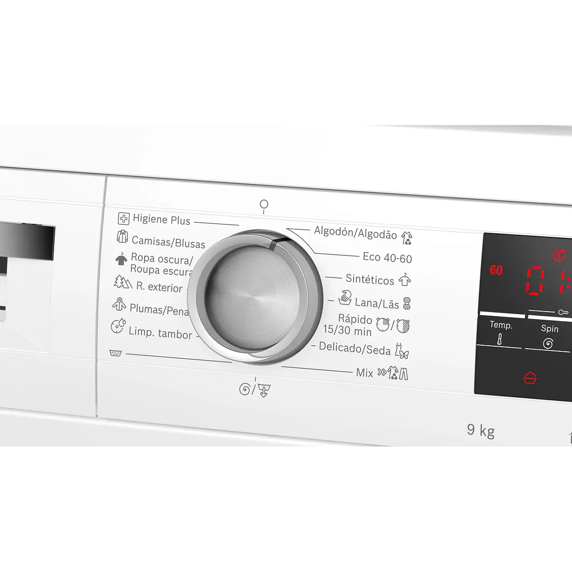 Bosch Serie 6 Lavadora de carga frontal 9 kg máx. 1400 rpm · WUU28T68ES 3
