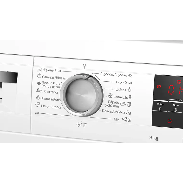 Bosch Serie 6 Lavadora de carga frontal 9 kg máx. 1400 rpm · WUU28T68ES 3