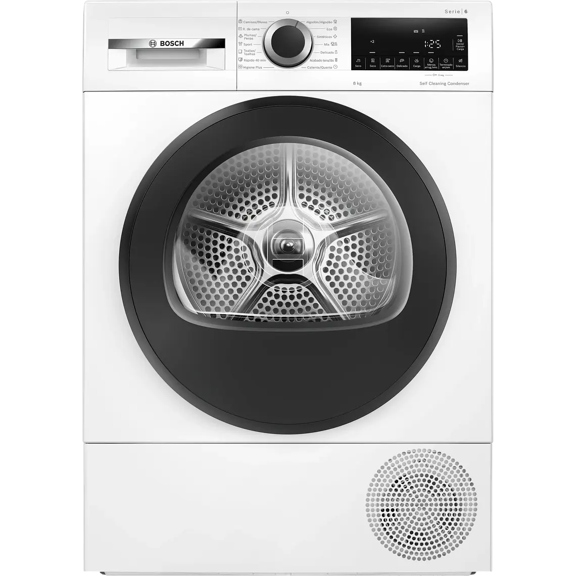 Bosch Serie 6 Secadora con bomba de calor 8 kg · WQG235D1ES 1