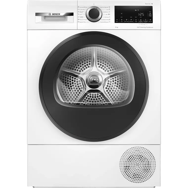 Bosch Serie 6 Secadora con bomba de calor 8 kg · WQG235D1ES 1