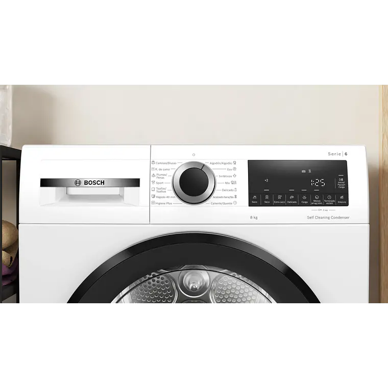 Bosch Serie 6 Secadora con bomba de calor 8 kg · WQG235D1ES 2