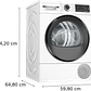 Bosch Serie 6 Secadora con bomba de calor 8 kg · WQG235D1ES - Miniatura 6