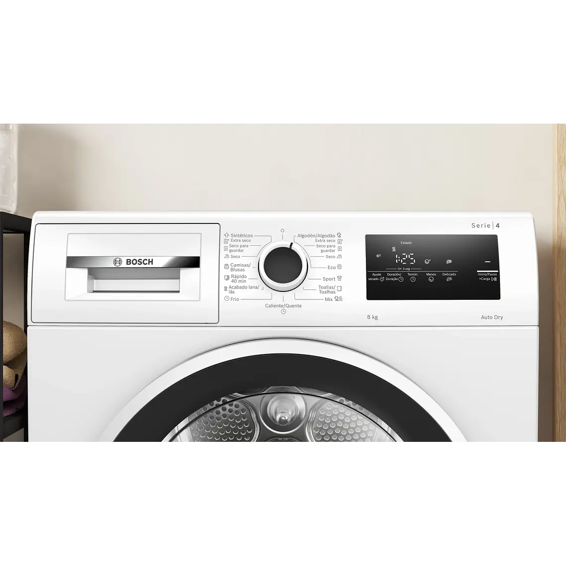 Bosch Serie 4 Secadora con bomba de calor 8 kg · WTR85V00ES 2