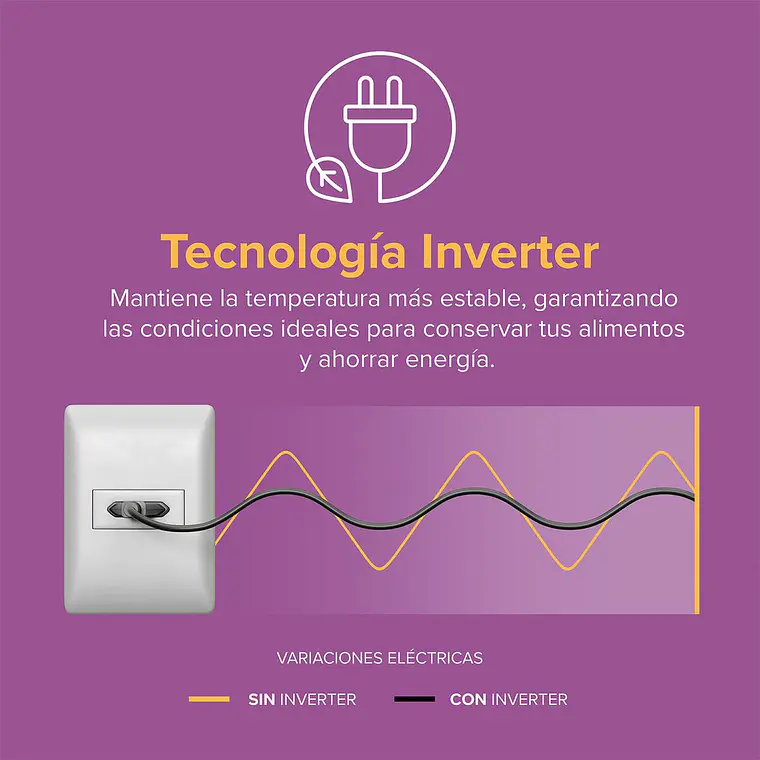 Refrigerador Mademsa 242L No Frost Top Freezer Inverter Altus A1250IN Negro 5