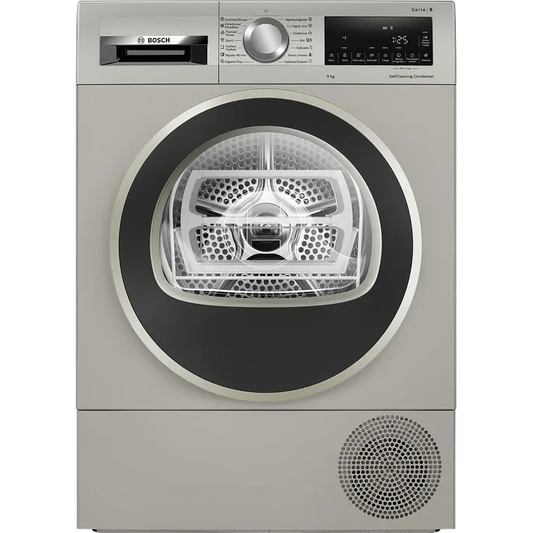 Bosch Serie 6 Secadora 9 kg con bomba de calor WQG2450XES 1