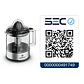 Exprimidor Mademsa 0,8L con Rotación Alternada MJP10 Gris - Miniatura 9