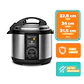 Olla Eléctrica Multicocción Mademsa 5L con Temporizador MPC10 Acero Inoxidable - Miniatura 2
