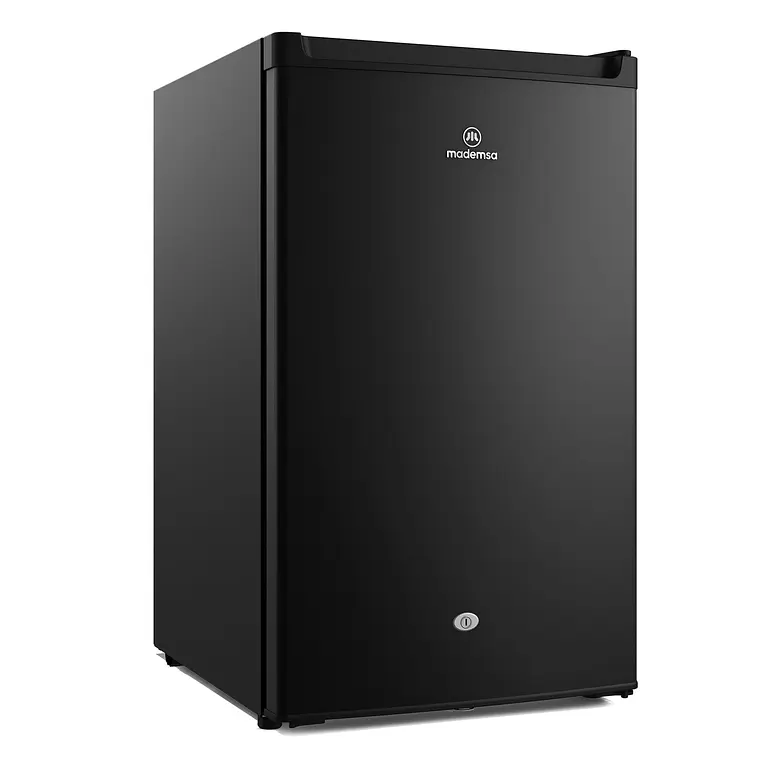 Frigobar Mademsa 120L Frío Directo con Llave y Luz interior LED MMB120B Negro 3