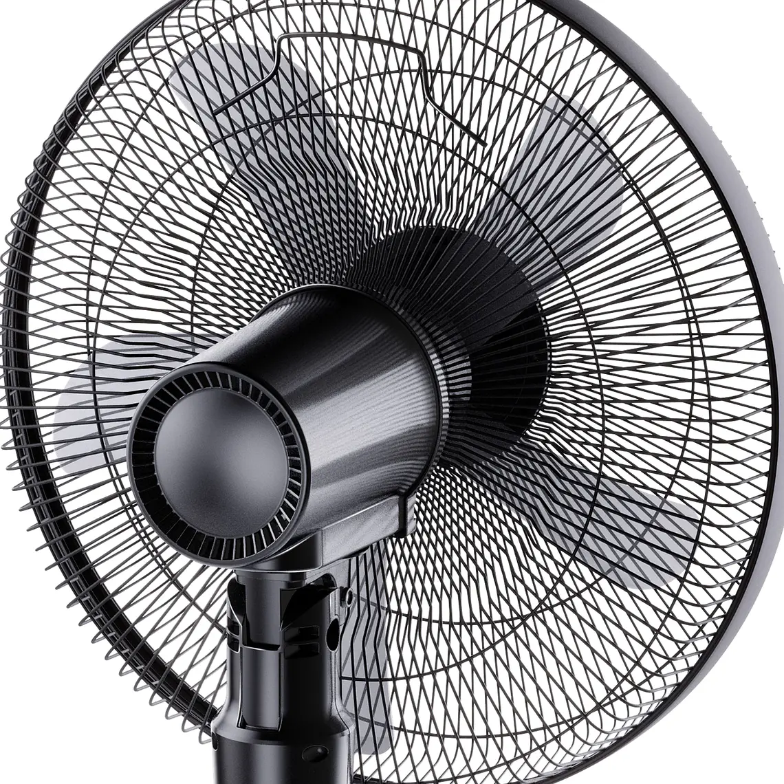 Ventilador 2 en 1 Pedestal y Sobremesa Mademsa Control Remoto 40,6cm SFM21 Negro 8