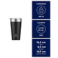 Vaso Térmico Mug 560 ml Electrolux Tapa Sense to Go Negro - Miniatura 2