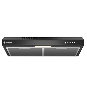 Campana de Cocina Extractora Mademsa 60cm Gran Poder de Succión y Filtración dual DM6SB Negra
