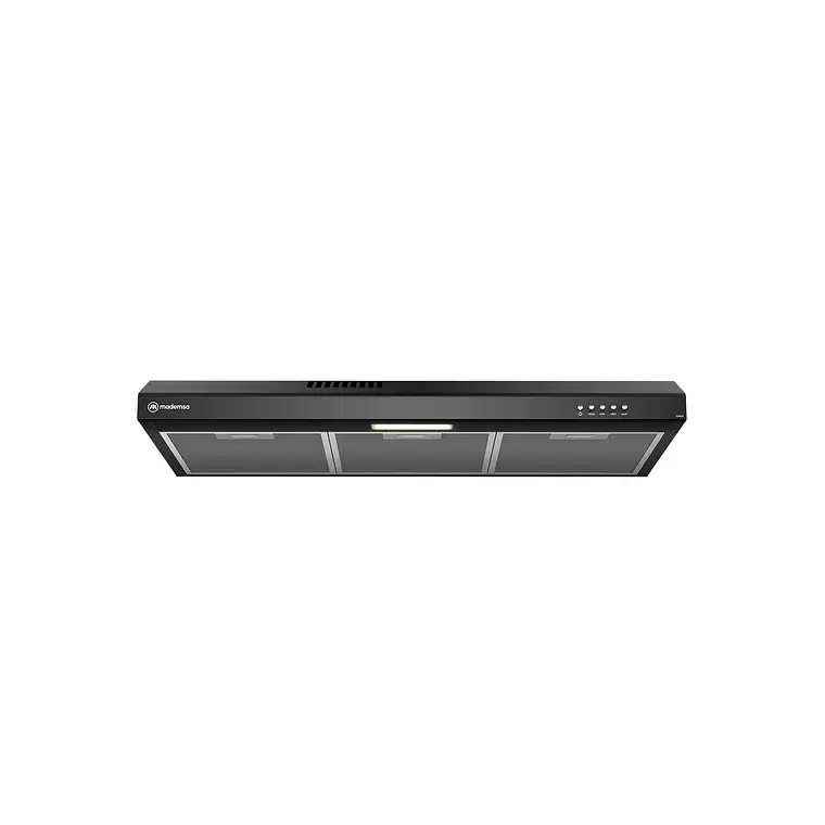 Campana de Cocina Extractora Mademsa 80cm Gran Poder de Succión y 3 Velocidades DM8SB Negra 6