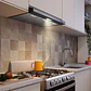 Campana de Cocina Extractora Mademsa 80cm Gran Poder de Succión y 3 Velocidades DM8SB Negra - Miniatura 8