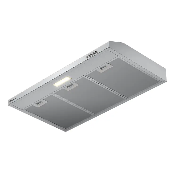 Campana de Cocina Extractora Mademsa 80cm Gran Poder de Succión y Filtración dual DM8SS Inox 4