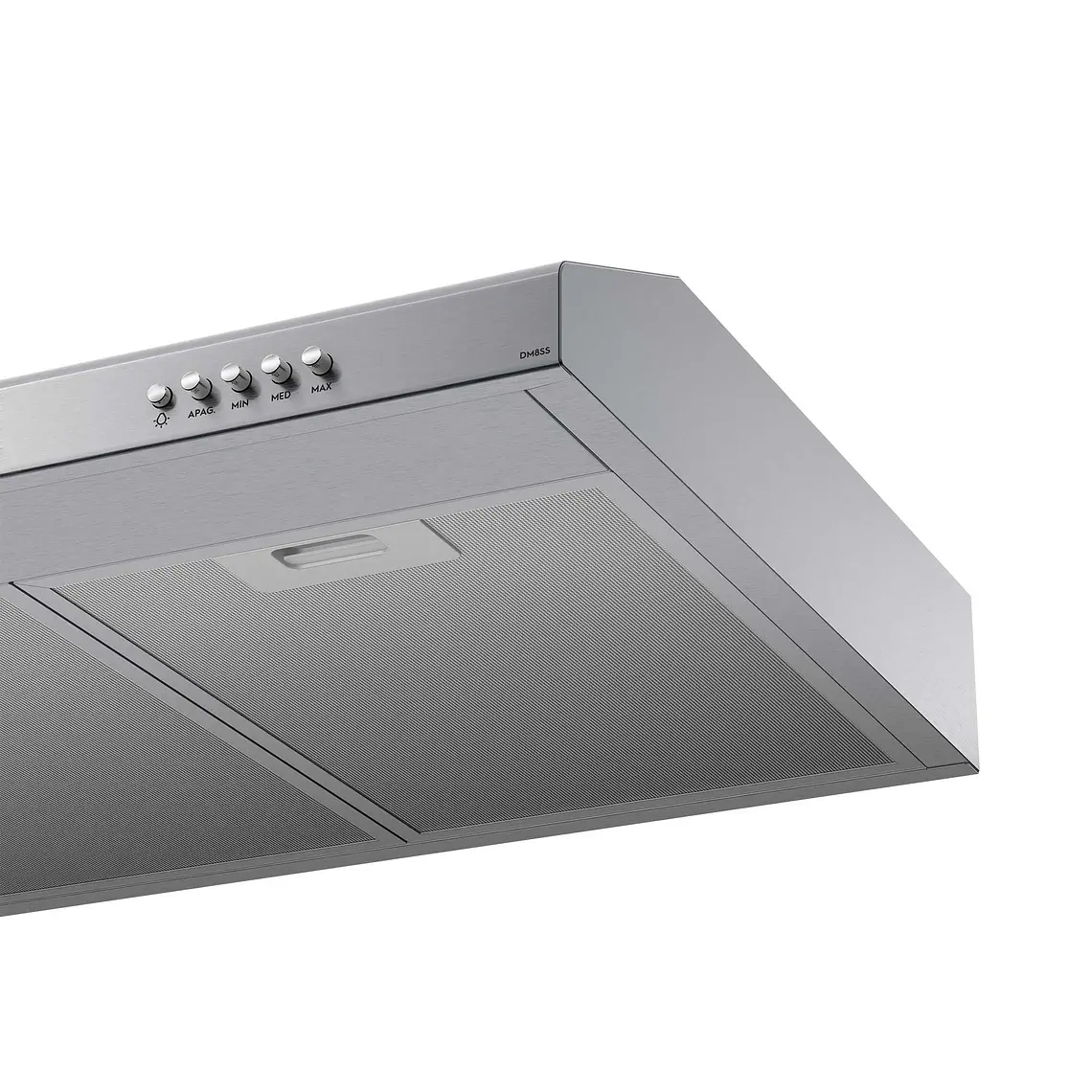 Campana de Cocina Extractora Mademsa 80cm Gran Poder de Succión y Filtración dual DM8SS Inox 5