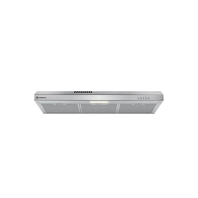 Campana de Cocina Extractora Mademsa 80cm Gran Poder de Succión y Filtración dual DM8SS Inox 6
