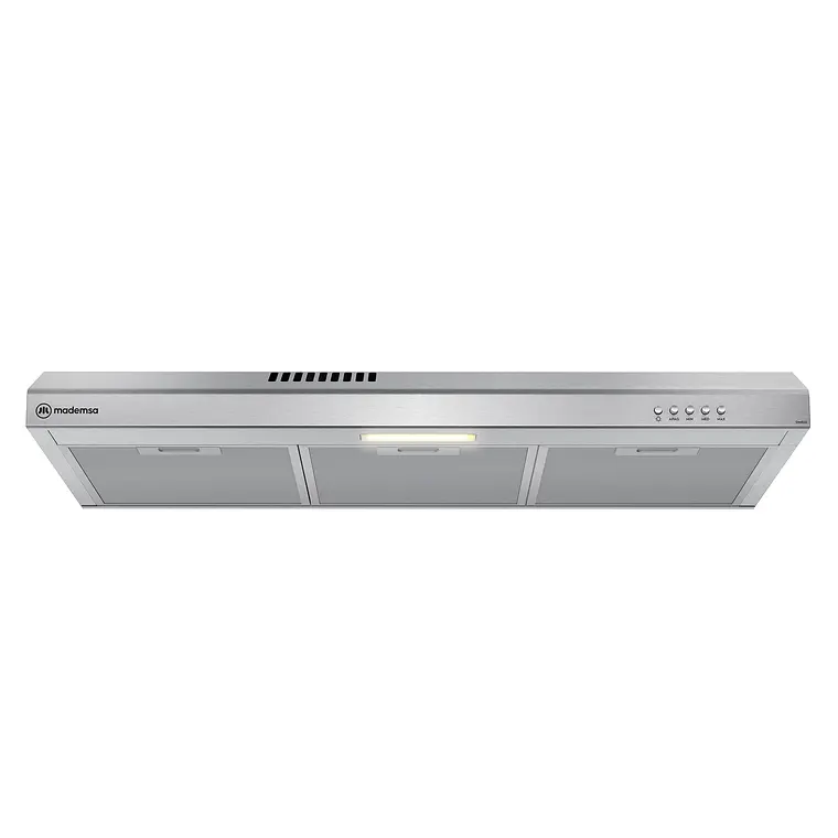 Campana de Cocina Extractora Mademsa 80cm Gran Poder de Succión y Filtración dual DM8SS Inox 13