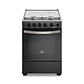 Cocina a Gas 4 Platos Mademsa Horno a Vapor y Temporizador FM4TPC Negra - Miniatura 13