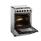 Cocina a Gas 4 platos Mademsa Horno a Vapor y Temporizador FM4TSC Silver - Miniatura 4