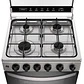 Cocina a Gas 4 platos Mademsa Horno a Vapor y Temporizador FM4TSC Silver - Miniatura 5