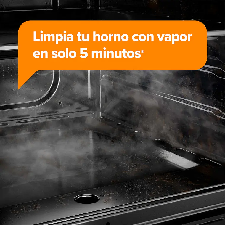 Cocina a Gas 4 platos Mademsa Horno a Vapor y Temporizador FM4TSC Silver 6