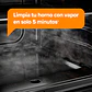 Cocina a Gas 4 platos Mademsa Horno a Vapor y Temporizador FM4TSC Silver - Miniatura 6