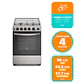 Cocina a Gas 4 platos Mademsa Horno a Vapor y Temporizador FM4TSC Silver - Miniatura 13