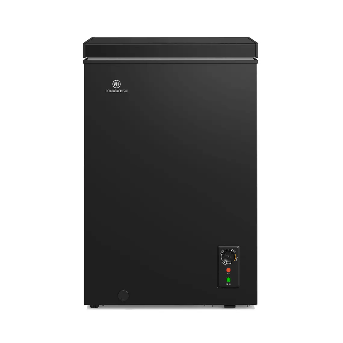 Congelador Freezer Mademsa Horizontal Dual 97L Frío Directo H100B Negro 1
