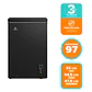 Congelador Freezer Mademsa Horizontal Dual 97L Frío Directo H100B Negro - Miniatura 2