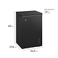 Congelador Freezer Mademsa Horizontal Dual 97L Frío Directo H100B Negro - Miniatura 3