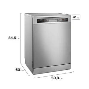 Lavavajillas 14 Cubiertos Mademsa con Función Higienzar 70° y Panel Digital 14C SZG Inox