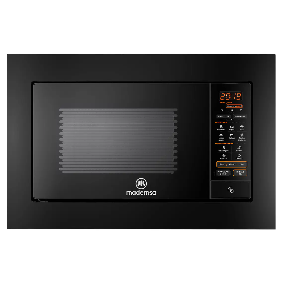 Microondas Empotrable Mademsa 27 Litros Digital Descongelamiento Inteligente MM2EN Negro 15