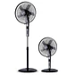 Ventilador 2 en 1 Pedestal y Sobremesa Mademsa Control Remoto 40,6cm SFM21 Negro - Miniatura 16