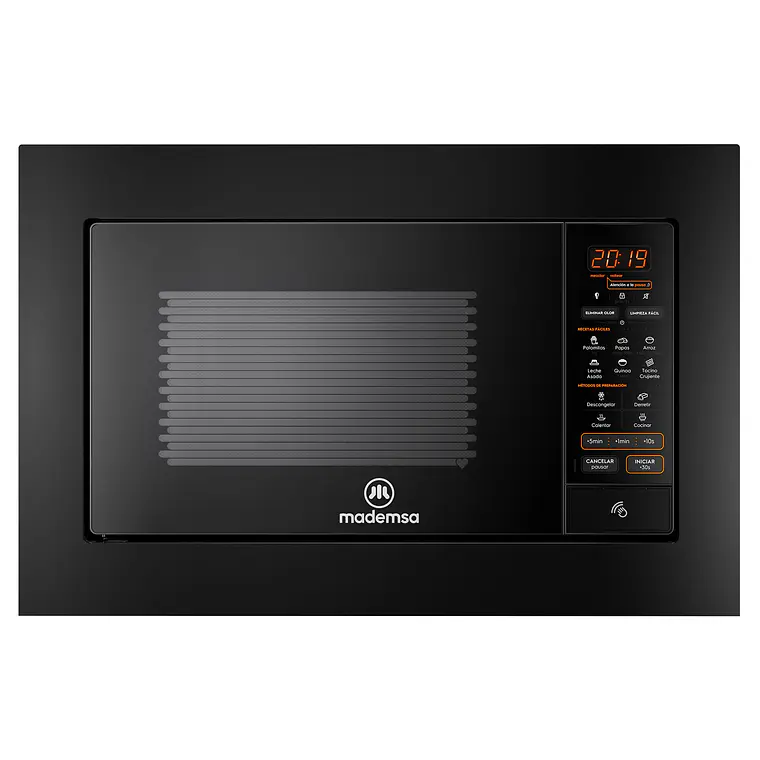 Microondas Empotrable Mademsa 27 Litros Digital Descongelamiento Inteligente MM2EN Negro 29