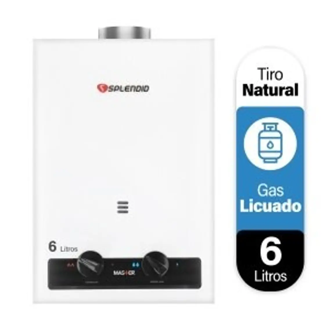 Splendid 6 LITROS MASTER GAS LICUADO 600074513H 1