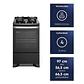 Cocina a Gas 4 Platos Electrolux Parrillas Hierro Fundido y PerfectCook F4EPB Negra - Miniatura 2