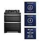 Cocina a Gas 5 Platos Electrolux Doble Horno, PerfectCook y Parrillas Hierro Fundido F5EDB Negra - Miniatura 5
