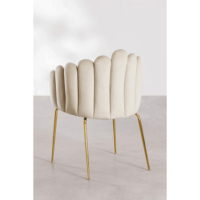 Silla de Comedor en Terciopelo Markina 5