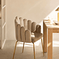 Silla de Comedor en Terciopelo Markina - Miniatura 2