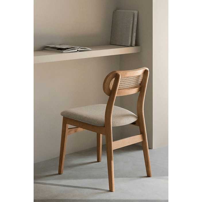 Silla de Comedor en Madera Leivel Pack 2 8