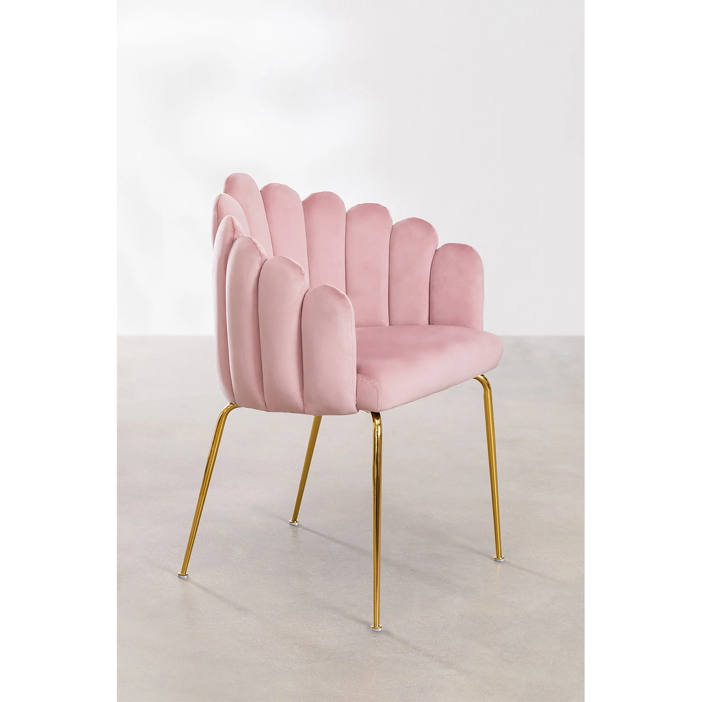 Silla de Comedor en Terciopelo Markina 10