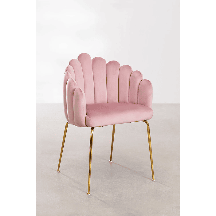 Silla de Comedor en Terciopelo Markina 8