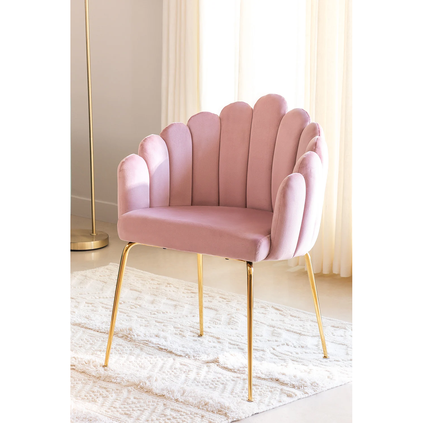 Silla de Comedor en Terciopelo Markina 9