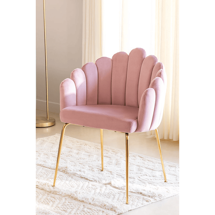 Silla de Comedor en Terciopelo Markina 9