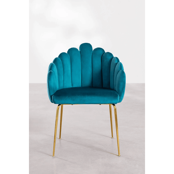 Silla de Comedor en Terciopelo Markina 21