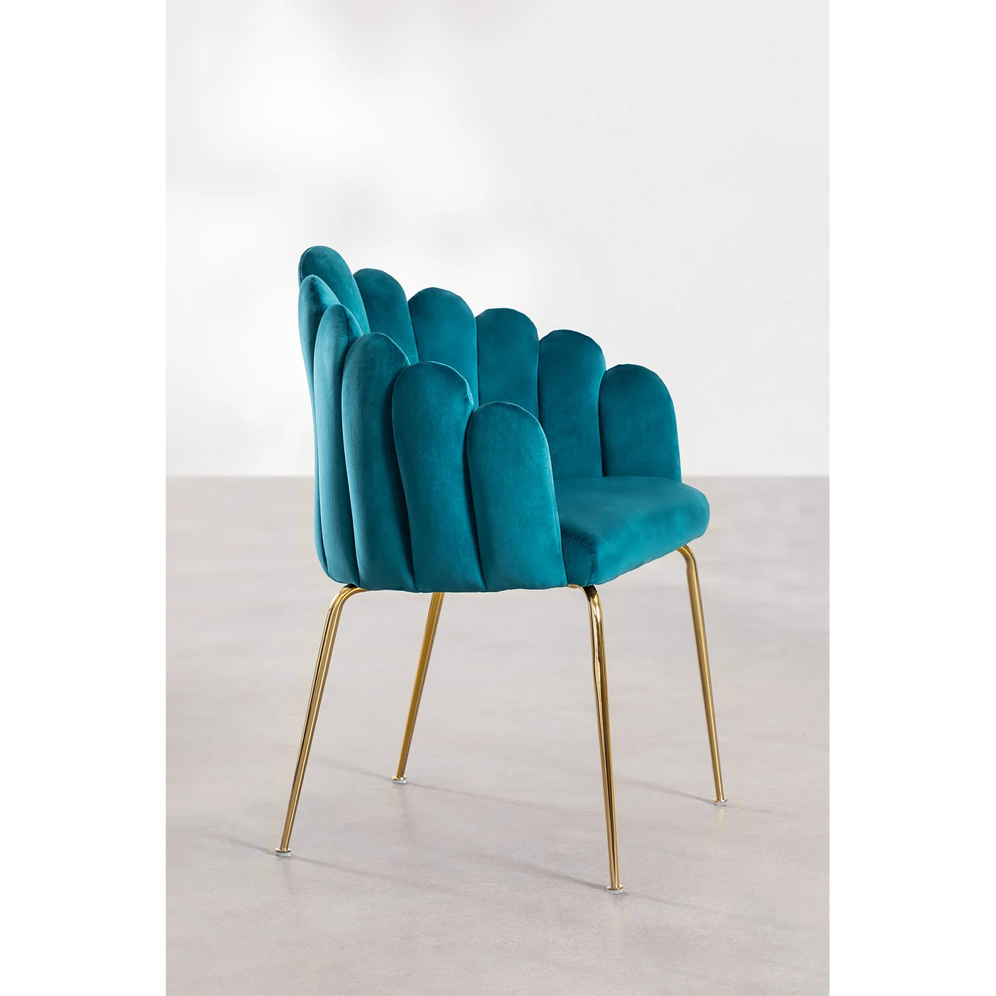 Silla de Comedor en Terciopelo Markina 17