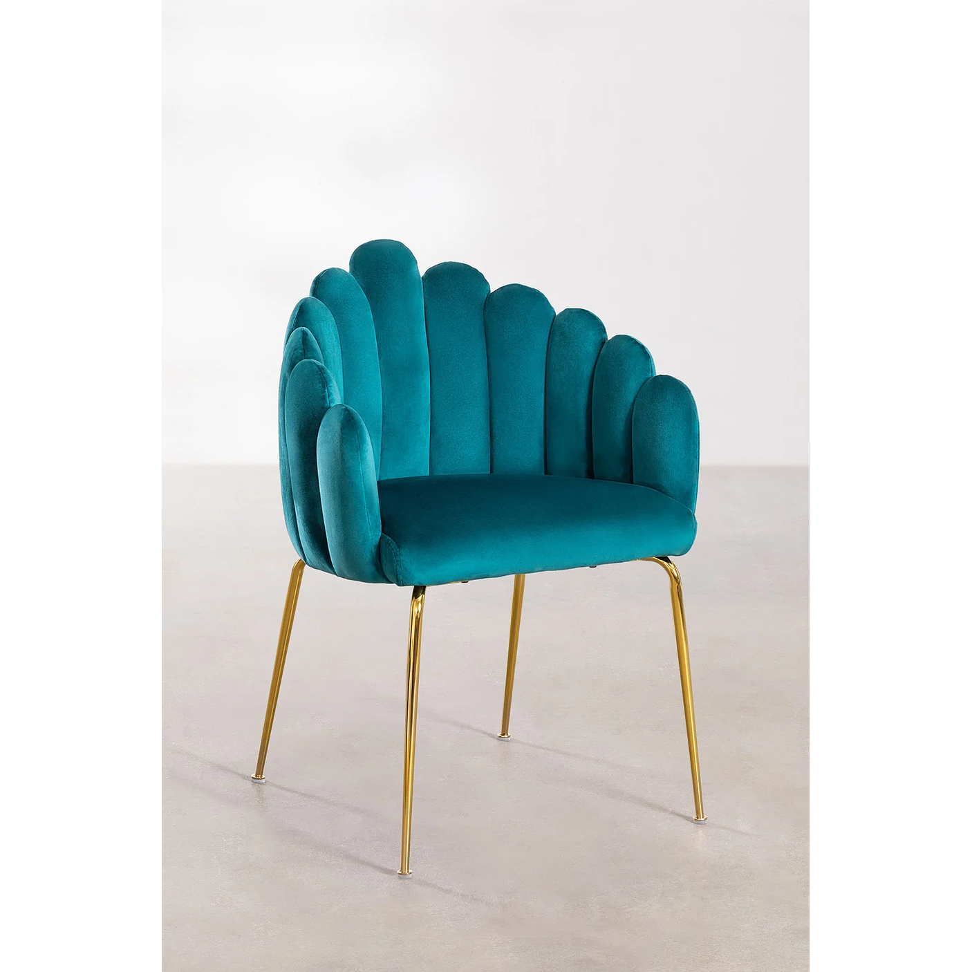 Silla de Comedor en Terciopelo Markina 16