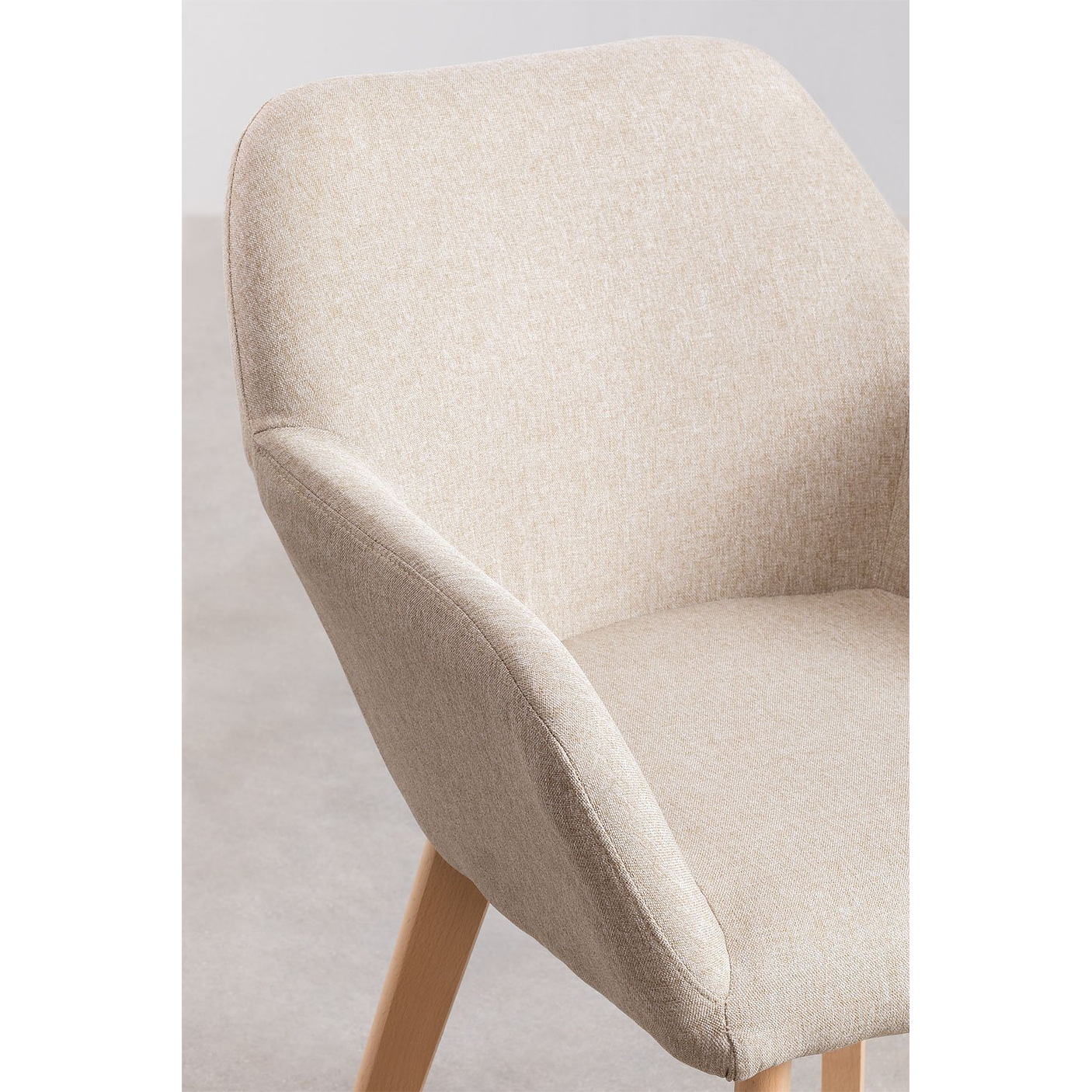 Silla de comedor con reposabrazos Ervi 6